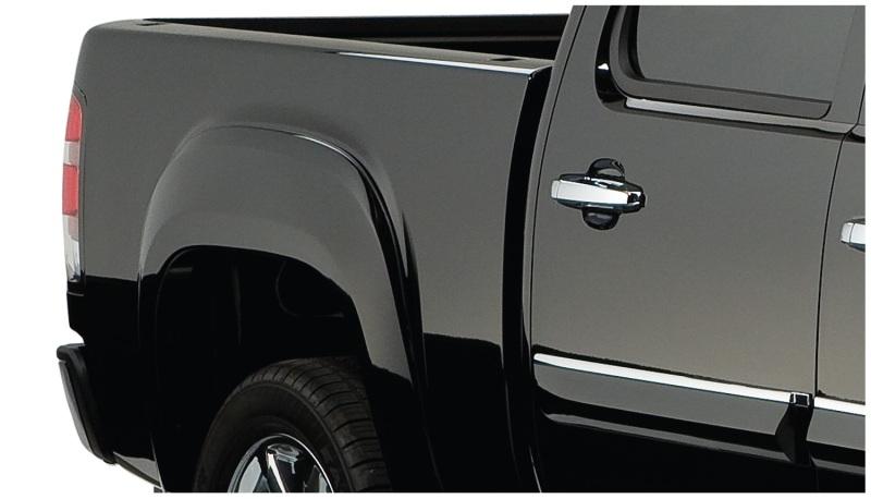 Bushwacker 07-14 GMC Sierra 2500 HD Fleetside OE Style Flares 2pc 78.7/97.6in Bed - Black 40082-02 Main Image