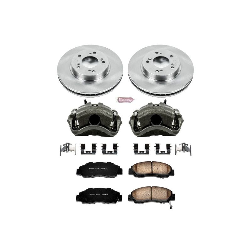 PowerStop PSB Autospecialty Kit w/Cals Brakes, Rotors & Pads Brake Kits - OE main image