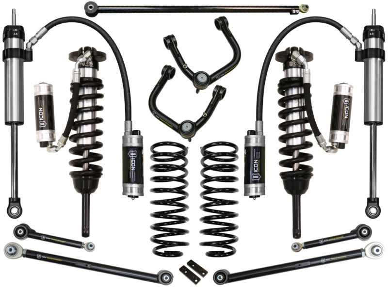 ICON 2010+ Toyota FJ/4Runner 0-3.5in Stage 7 Suspension System w/Tubular Uca K53067T