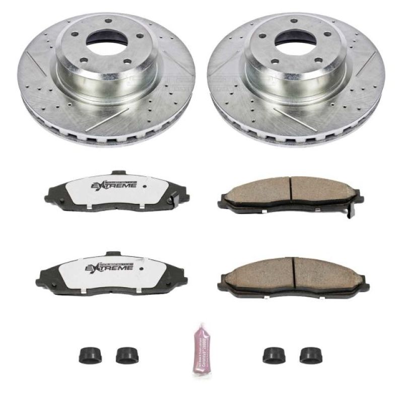 PowerStop PSB Z26 Street Warrior Kit Brakes, Rotors & Pads Brake Kits - Performance D&S main image