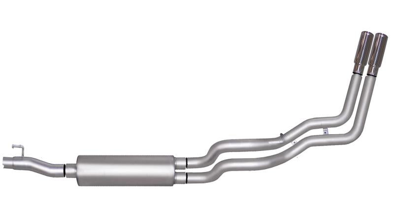 Gibson 06-08 Dodge Ram 1500 Laramie 5.7L 2.5in Cat-Back Dual Sport Exhaust - Stainless 66548 Main Image