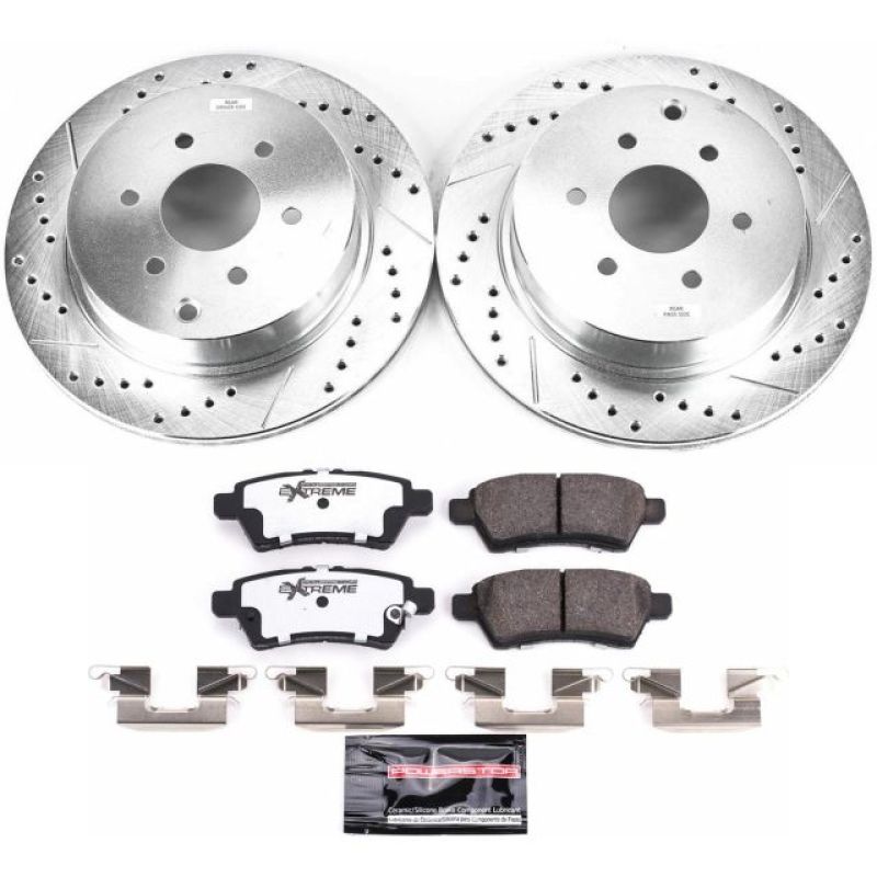 PowerStop PSB Z36 Truck & Tow Kit Brakes, Rotors & Pads Brake Kits - Performance D&S main image