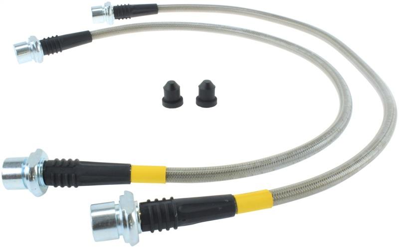 StopTech 05-17 Toyota Tacoma Stainless Steel Rear Brake Line Kit 950.44520 Main Image