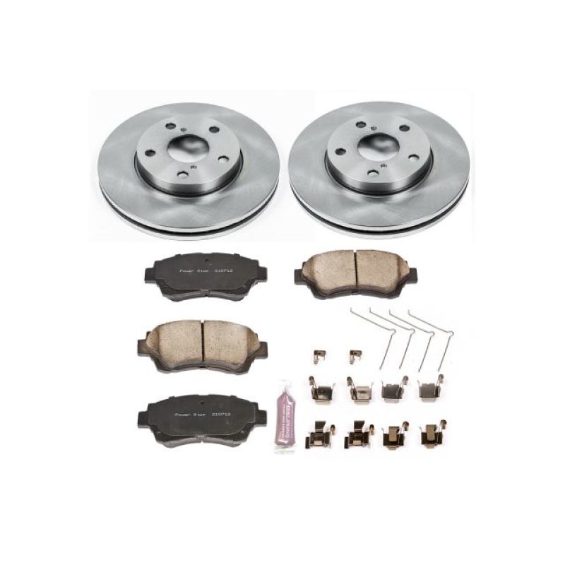 PowerStop PSB Autospecialty Kit Brakes, Rotors & Pads Brake Kits - OE main image