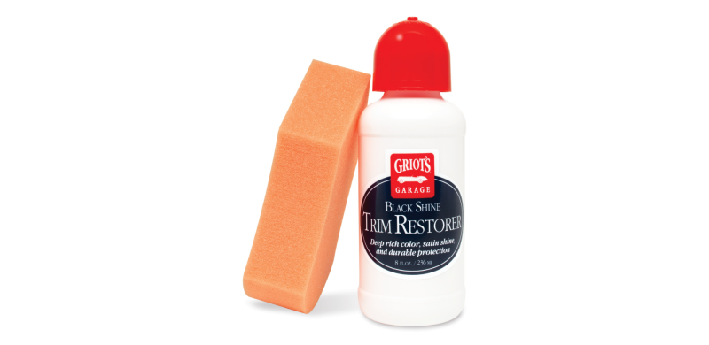 Griots Garage Black Shine Trim Restorer - 8oz 10858 Main Image