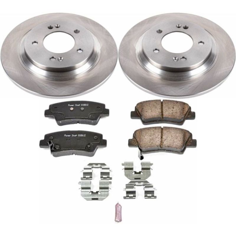 PowerStop PSB Autospecialty Kit Brakes, Rotors & Pads Brake Kits - OE main image