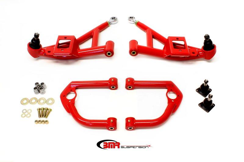 BMR 93-02 F-Body Upper And Lower A-Arm Kit - Red AA032R Main Image