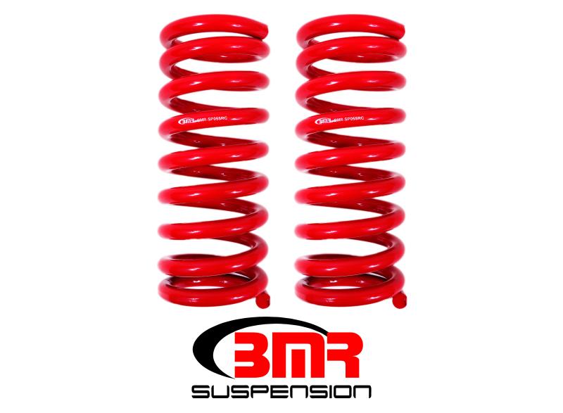 BMR 67-69 1st Gen F-Body Small Block Front Lowering Springs - Red SP055R Main Image