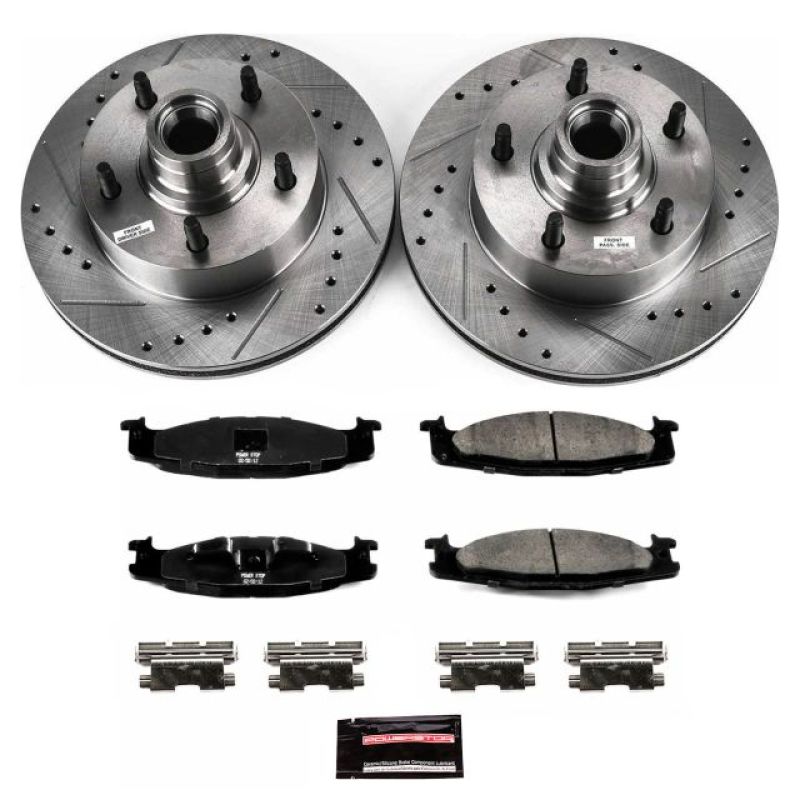 PowerStop PSB Z23 Evolution Kit Brakes, Rotors & Pads Brake Kits - Performance D&S main image