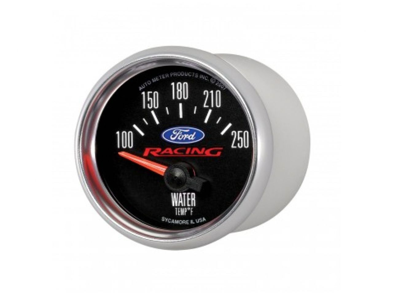 Autometer Gauge, Water Temp, 2 1/16", 100-250 Deg F, Electric, Ford Racing