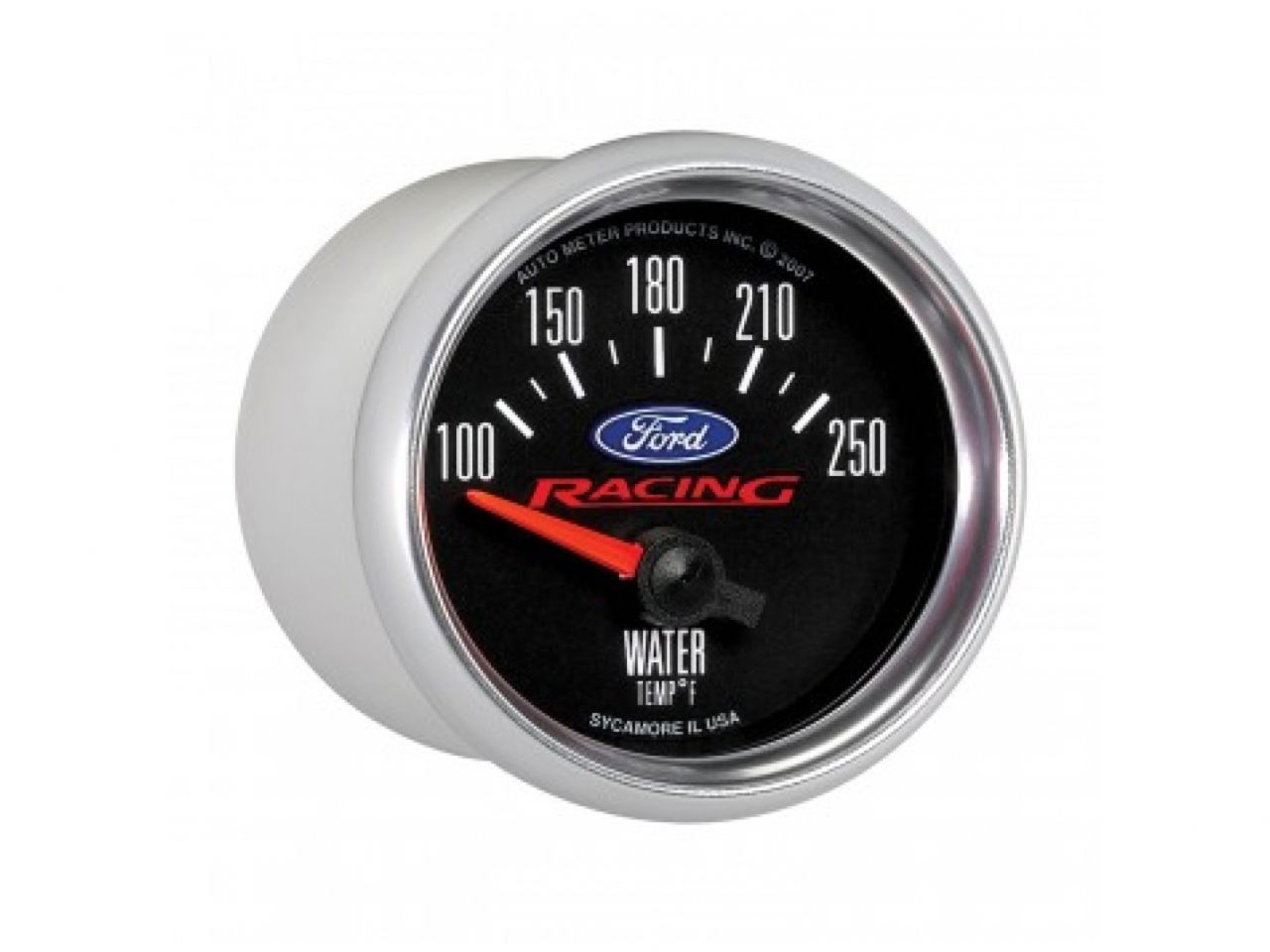 Autometer Gauge, Water Temp, 2 1/16", 100-250 Deg F, Electric, Ford Racing