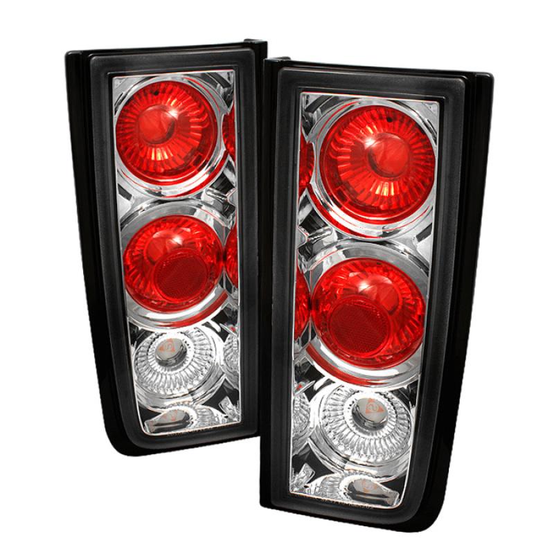 Spyder Hummer H2 01-05 (Non H2T)Euro Style Tail Lights Chrome ALT-YD-HH2-C 5005205 Main Image