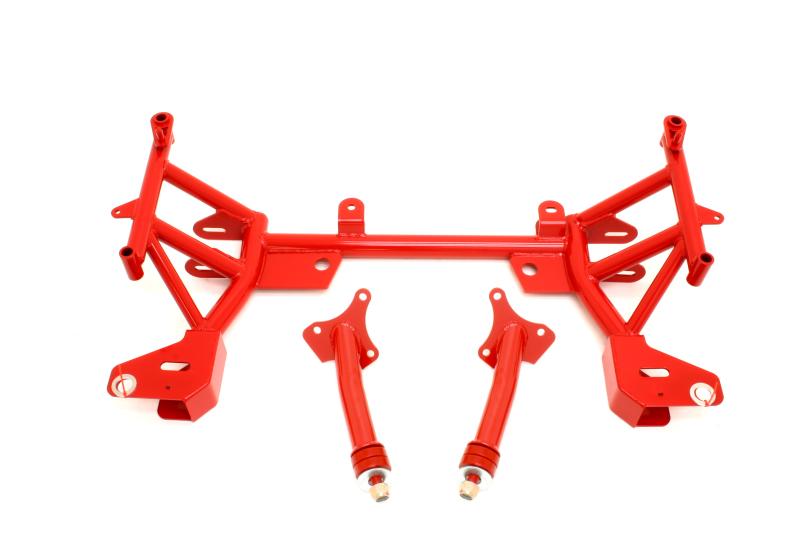 BMR 93-02 F-Body K-Member w/ SBC/BBC Motor Mounts and STD. Rack Mounts - Red KM005R Main Image