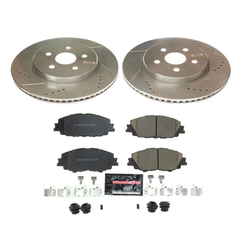 PowerStop PSB Z23 Evolution Kit Brakes, Rotors & Pads Brake Kits - Performance D&S main image