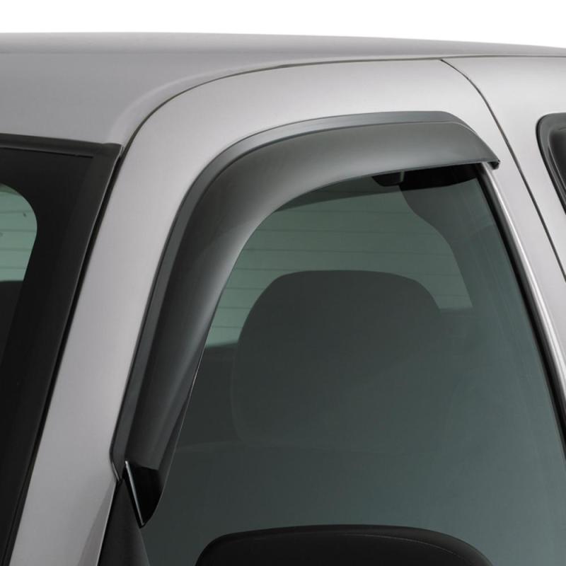 AVS 15-18 Ford F-150 Standard Cab Ventvisor Outside Mount Window Deflectors 2pc - Smoke 92971 Main Image