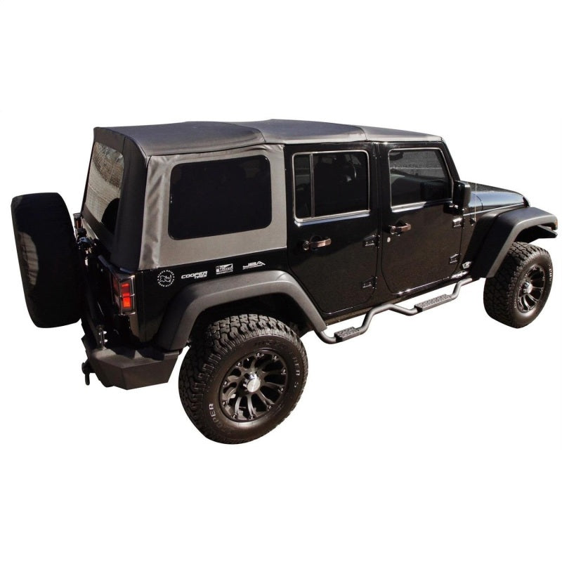 Rampage 2007-2009 Jeep Wrangler(JK) OEM Replacement Top - Black Diamond 99935