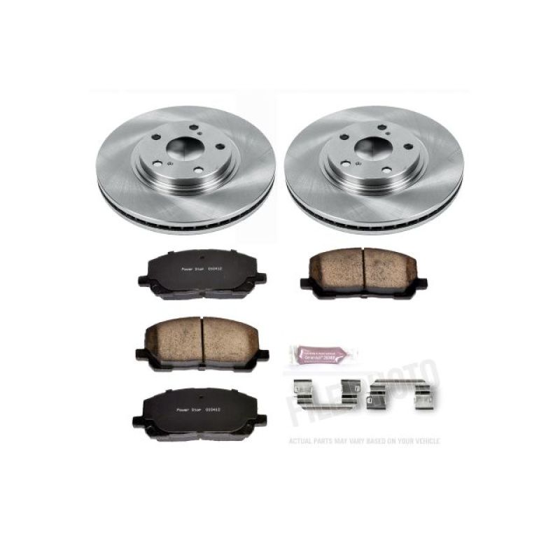 PowerStop PSB Autospecialty Kit Brakes, Rotors & Pads Brake Kits - OE main image