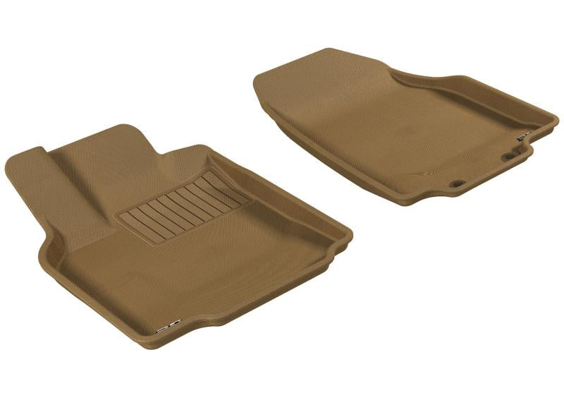 3D MAXpider 2007-2015 Mazda CX-9 Kagu 1st Row Floormat - Tan L1MZ01711502 Main Image