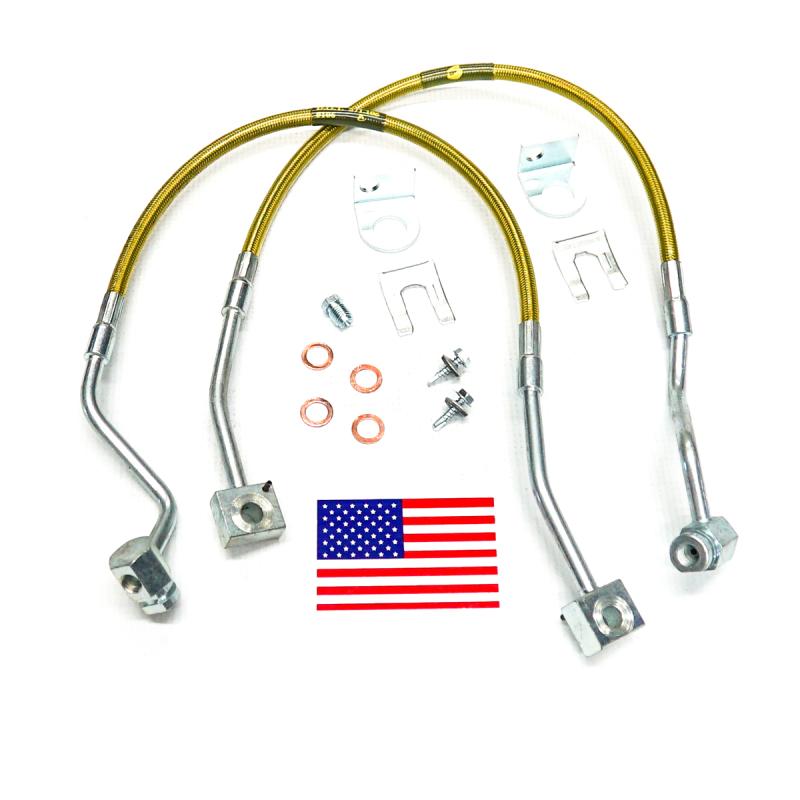 Superlift 91-94 Ford Ranger/Explorer w/ 4-6in Lift Kit (Pair) Bullet Proof Brake Hoses 91240 Main Image