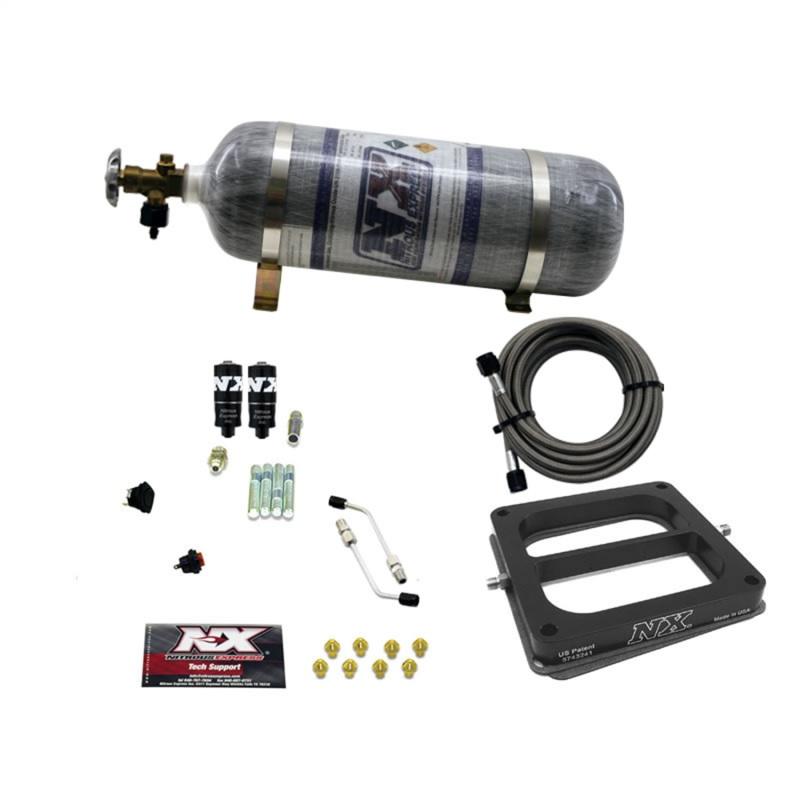 Nitrous Express Dominator Hitman Nitrous Kit (100-200HP) w/Composite Bottle 40070-12 Main Image