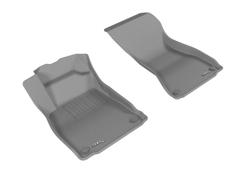 3D MAXpider 2017-2019 Audi A4/S4/A5/S5 Kagu 1st Row Floormat - Gray L1AD04211501 Main Image