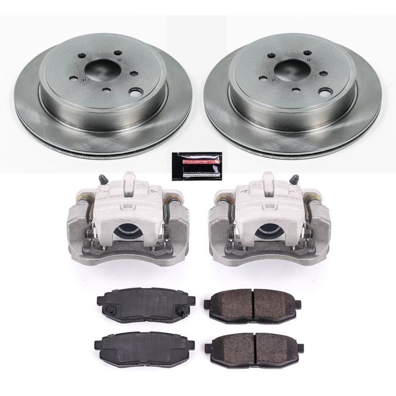 PowerStop PSB Autospecialty Kit w/Cals Brakes, Rotors & Pads Brake Kits - OE main image