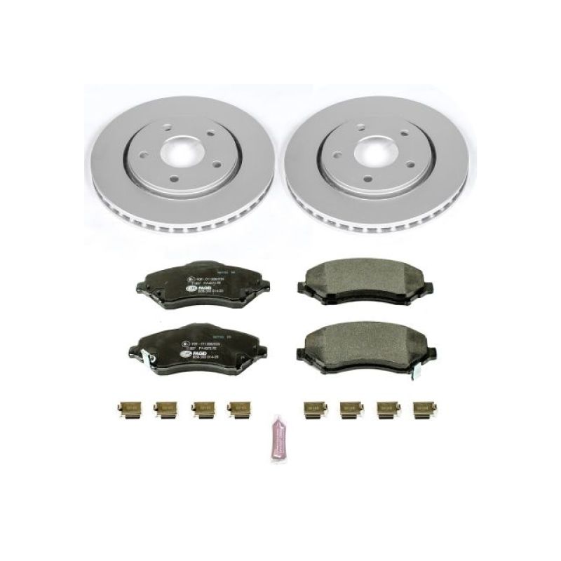 PowerStop PSB Euro-Stop Kit Brakes, Rotors & Pads Brake Kits - OE main image