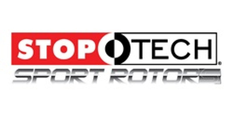 StopTech Sport Slotted Brake Rotor; Front Right