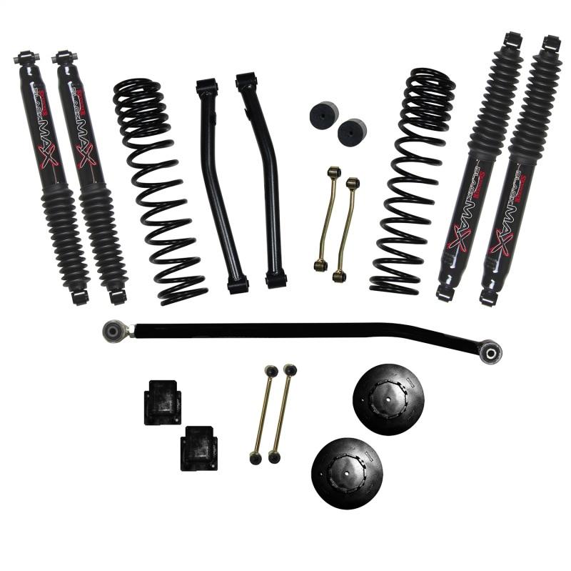 Skyjacker 2020 Jeep Gladiator JT - Rubicon Suspension Lift Kit 3.5in Fr 2in Rr w/ Black Max Shocks G350RPBLT Main Image