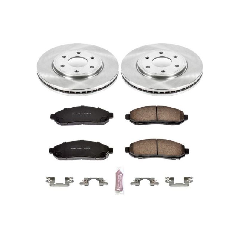 PowerStop PSB Autospecialty Kit Brakes, Rotors & Pads Brake Kits - OE main image