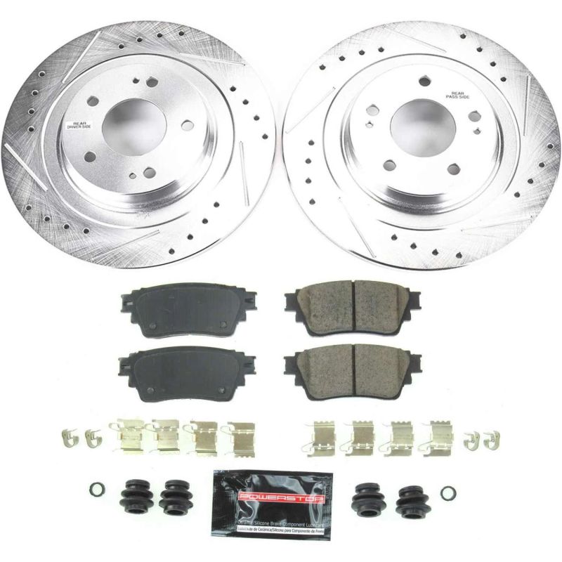 PowerStop PSB Z23 Evolution Kit Brakes, Rotors & Pads Brake Kits - Performance D&S main image