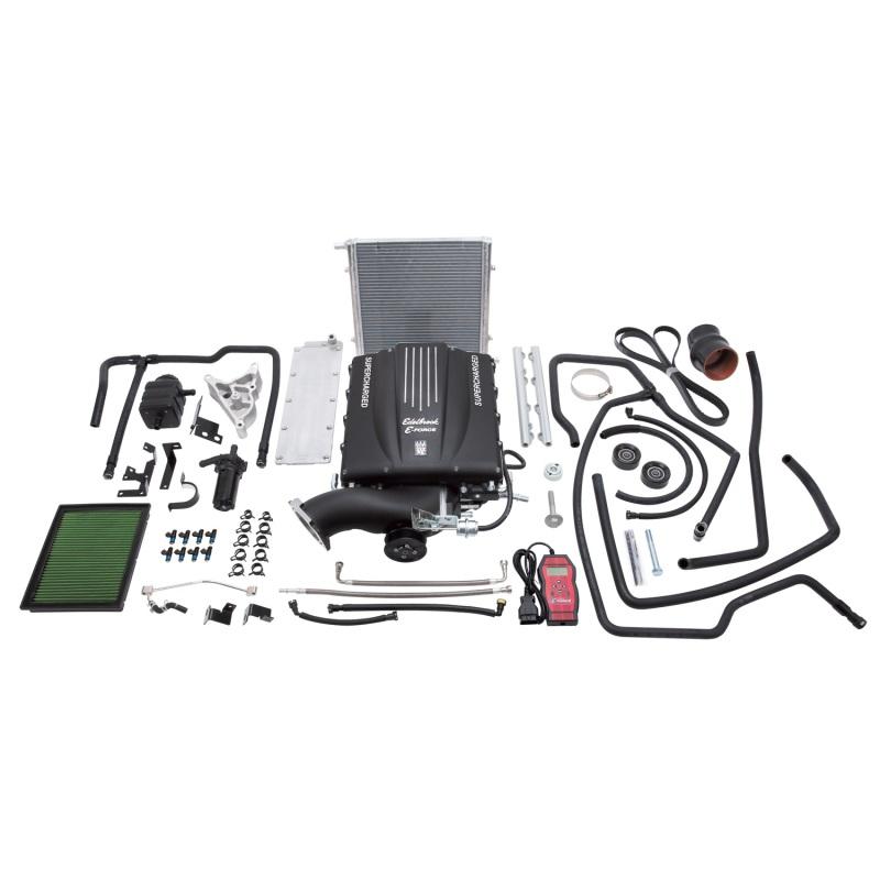 Edelbrock Supercharger Stage 1 - Street Kit 2007-2013 GM Gmt900 Ls Cp 4 8L 5 3L and 6 0L w/ Tuner 1578 Main Image