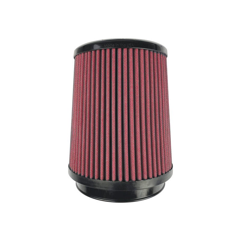 Injen 8-Layer Oiled Cotton Gauze Air Filter 5.0in ID/ 6.5in Base / 6.9in Height / 5.35in Top X-1051-BR