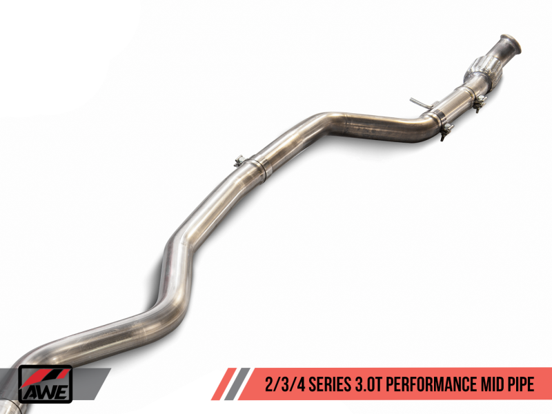 AWE Tuning BMW F22 M235i Performance Mid Pipe 3015-11026 Main Image