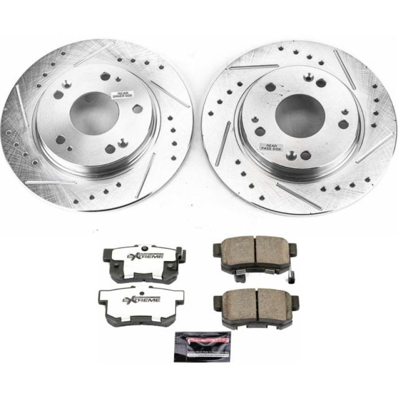 PowerStop PSB Z26 Street Warrior Kit Brakes, Rotors & Pads Brake Kits - Performance D&S main image