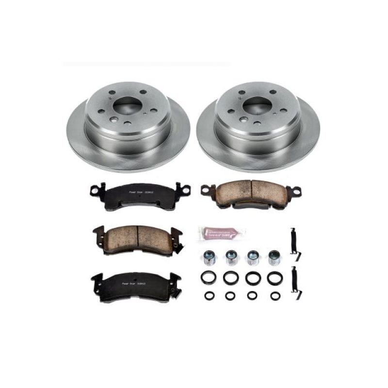 PowerStop PSB Autospecialty Kit Brakes, Rotors & Pads Brake Kits - OE main image