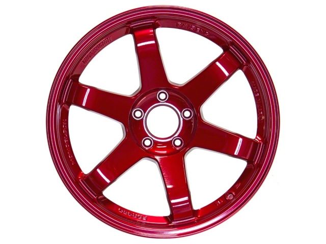 Rays Volk Racing TE37SL 18x10.0 +40 5x114.3 Hyper Red