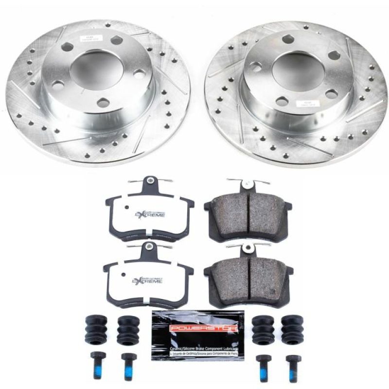 PowerStop PSB Z26 Street Warrior Kit Brakes, Rotors & Pads Brake Kits - Performance D&S main image