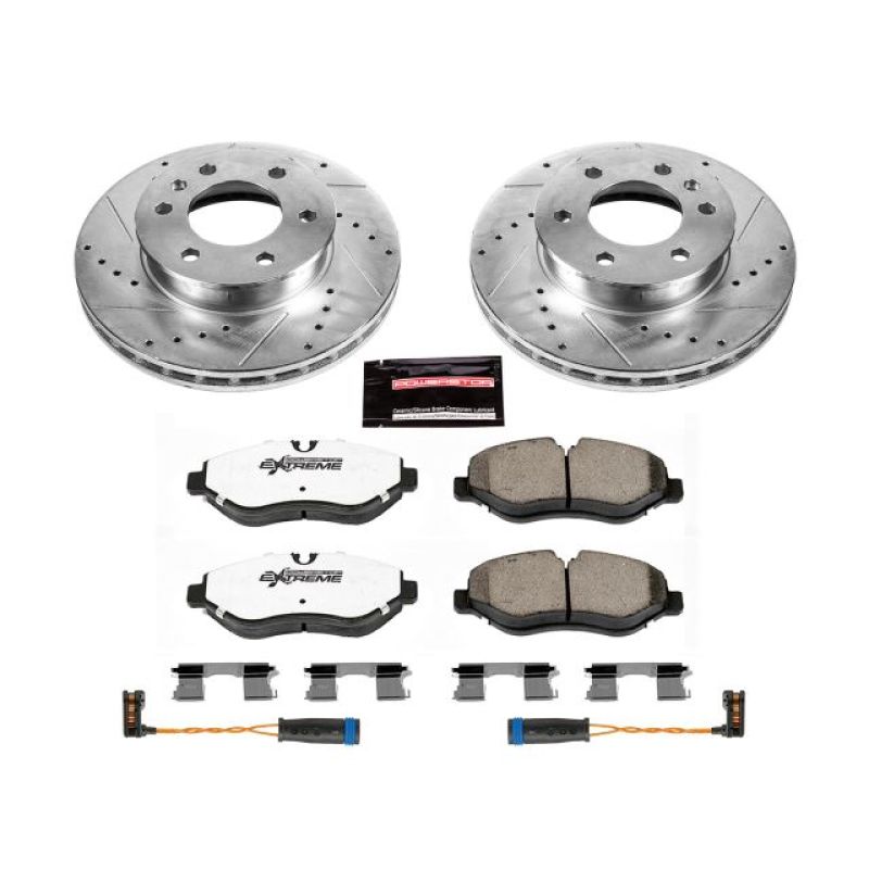 PowerStop PSB Z36 Truck & Tow Kit Brakes, Rotors & Pads Brake Kits - Performance D&S main image