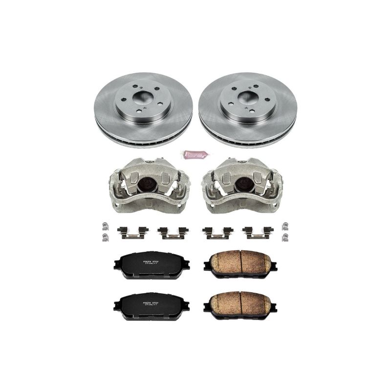 PowerStop PSB Autospecialty Kit w/Cals Brakes, Rotors & Pads Brake Kits - OE main image