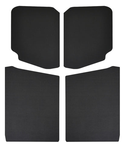DEI 2019+ Jeep Wrangler JL 2DR Leather Look Headliner - Black (5 Pc) 050192