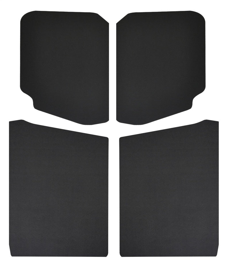 DEI 2019+ Jeep Wrangler JL 2DR Leather Look Headliner - Black (5 Pc) 050192