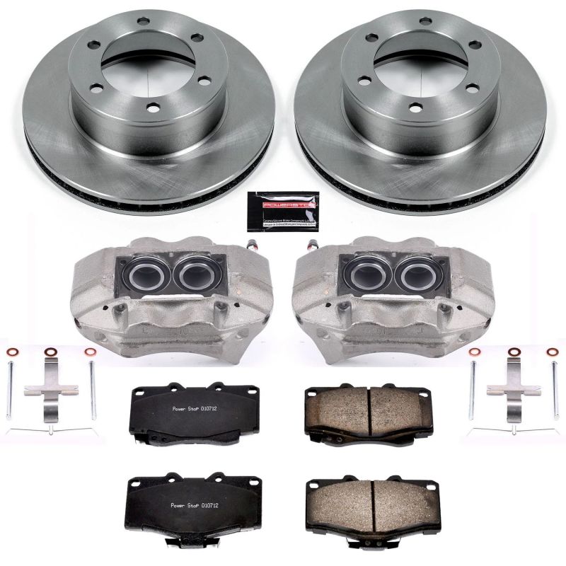 PowerStop PSB Autospecialty Kit w/Cals Brakes, Rotors & Pads Brake Kits - OE main image