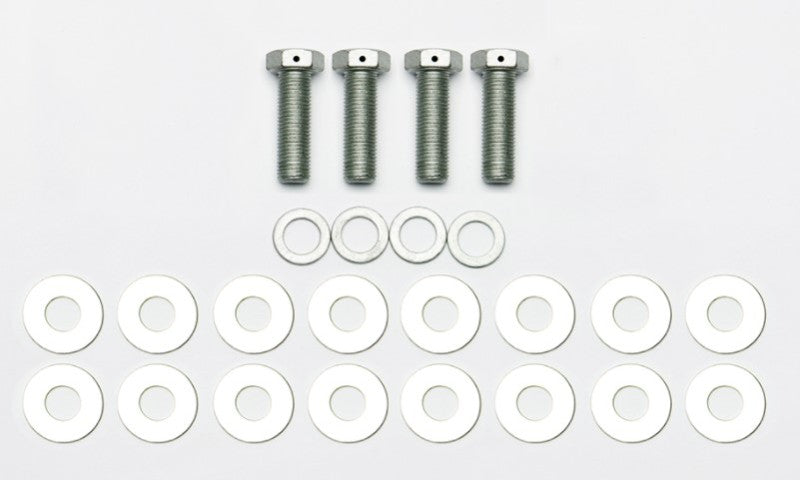 Wilwood DL Caliper Mount Bolt Kit Lock Wire Drilled- 4 pk. *Discontinued
