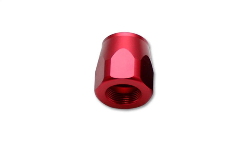 Vibrant Hose End Socket; Size: -12AN; Color: Red