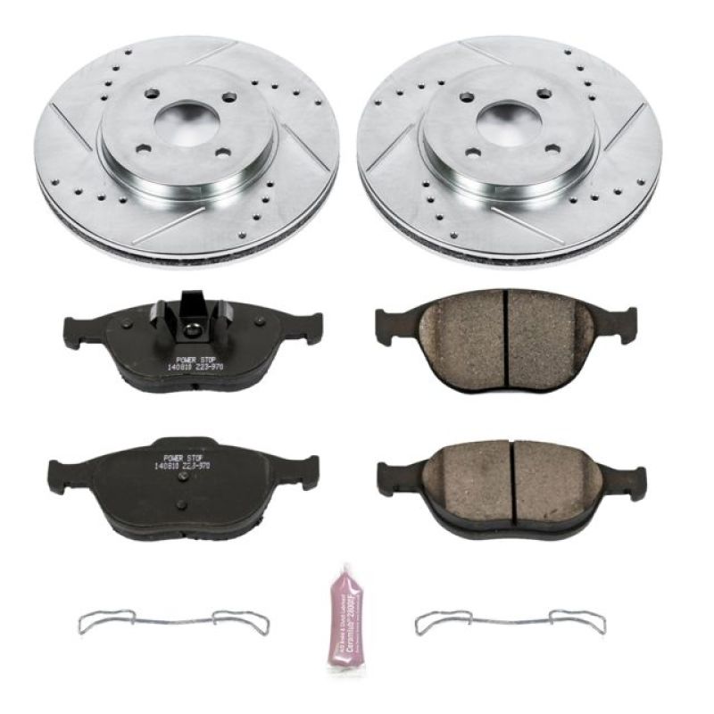 PowerStop PSB Z23 Evolution Kit Brakes, Rotors & Pads Brake Kits - Performance D&S main image