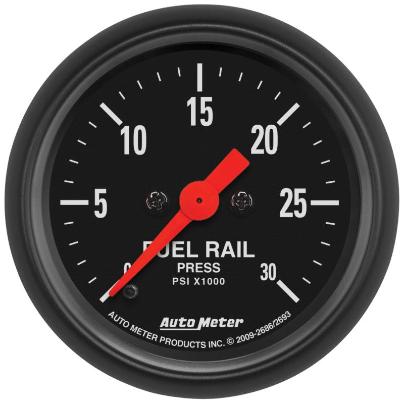 Autometer Z-Series 52mm 30Kpsi Fuel Rail Pressure Gauge, Ram 6.7L 2693 Main Image