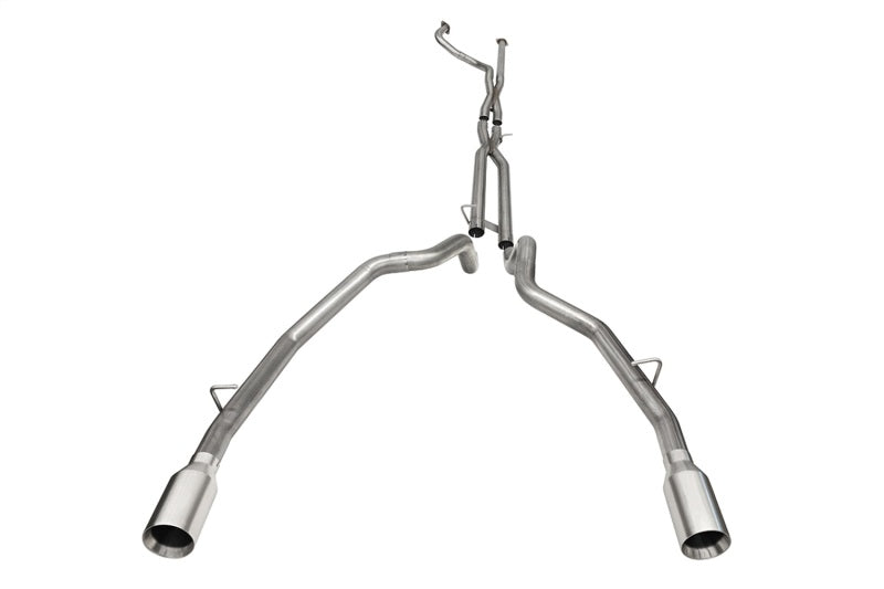 CORSA Performance Corsa 21-22 Dodge Ram TRX Crew Cab Baja Catback Exhaust Dual Rear Satin Tip 21190