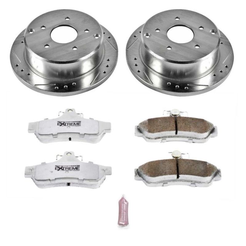 PowerStop PSB Z26 Street Warrior Kit Brakes, Rotors & Pads Brake Kits - Performance D&S main image