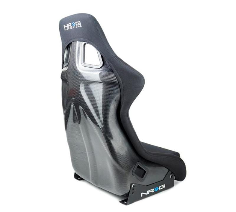 NRG Carbon Fiber Bucket Seat - Large RSC-302CF/BK